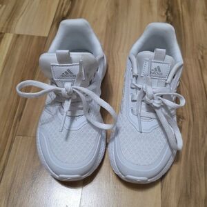 Adidas Kids White Sneakers